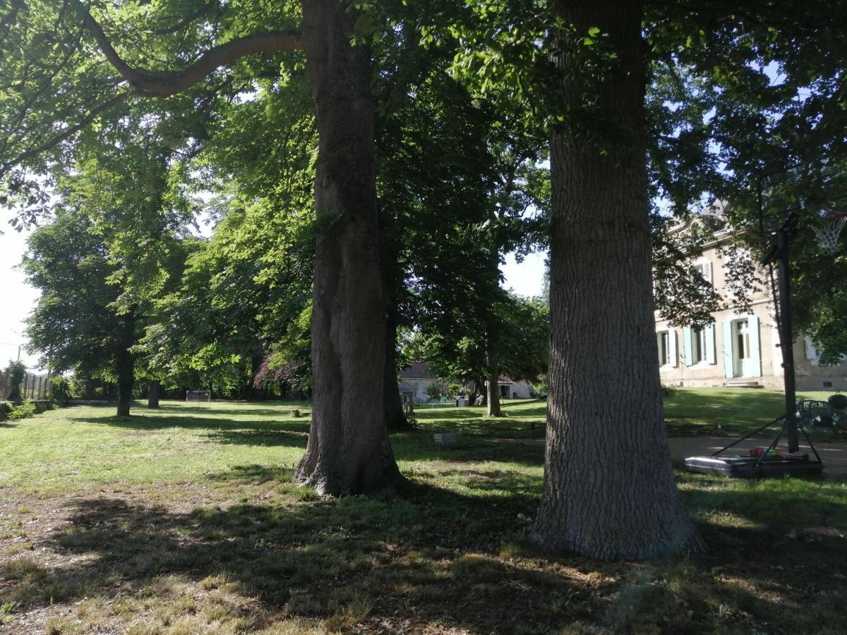 La Tour Du Roy Villa Villeneuve-sur-Allier Exteriör bild